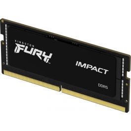 Kingston FURY Impact 16GB 6400MT/s DDR5 CL38 SODIMM XMP - Memoria RAM para Portátil