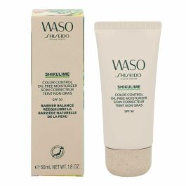 Shiseido Waso Shikulime Color Control Oil-Free Moisturizer SPF 30, Hidratante Facial con Color sin Aceites, Tono Uniforme y Protección UV, 50 ml - M100203-702