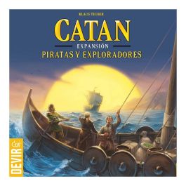 Devir Catan Piratas y Exploradores Juego de Mesa Estrategia Español 12+ años Hasta 4 Jugadores Cartón/Plástico