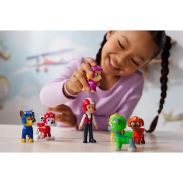 Spin Master Pack 7 Figuras Paw Patrol Air Rescue 6071499 Ryder, Chase, Marshall, Skye, Rubble, Rocky y Zuma para Niños +3 Años