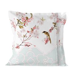 Funda de almohada HappyFriday Sakura Multicolor 60 x 60 cm