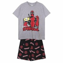 Pijama corto single jersey punto deadpool talla s Pijama corto single jersey punto deadpool talla s