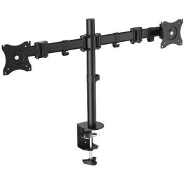 Equip Soporte Doble Pantalla para 2 Monitores hasta 13 Pulgadas, Negro