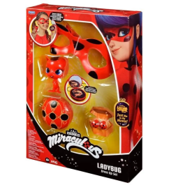 Bandai 3701405824044 Disfraz Ladybug Set Transformación Máscara Yoyo Pendientes Kwami Tikki Miraculous Ladybug Precio: 31.69000043. SKU: B18NNFH96B