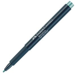 Faber Castell Rotulador Punta de Fibra Metallics Marker Ice Blue - Trazo 1.5 mm, para Papel, Cartón, Vidrio y más Precio: 4.79000038. SKU: B1G2G6VV66