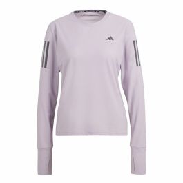 Camiseta de Manga Larga de Mujer Adidas Own the Run Morado Precio: 42.50000007. SKU: B16B367ERW