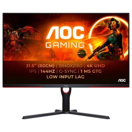 AOC U32G3X/BK Monitor Gaming 31.5" IPS 4K Ultra HD 144Hz 1ms Negro Rojo Precio: 787.8899996. SKU: B1AGDQXASN