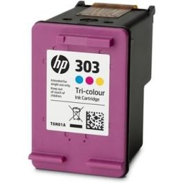 HP Cartucho Tinta 303 T6N01AE Tricolor, Rendimiento Aprox. 165 Páginas Precio: 29.49999965. SKU: S7134460