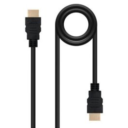 Nanocable Cable HDMI 1.3 1M Macho - Macho, Modelo 10.15.0301, Blindado en Oro, 10.2Gbps