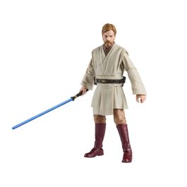 Hasbro Figura Obi-Wan Kenobi Star Wars: La venganza de los Sith The Black Series 15cm Articulada con Sable de Luz