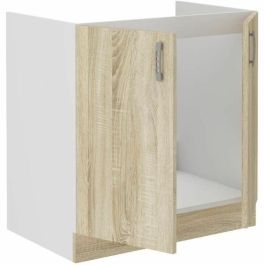 SARA SARA80ZL Mueble para Fregadero - Decoración Roble Sonoma - L80 x P48 x H 82 cm