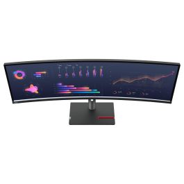 Lenovo Monitor ThinkVision P49w-30 49" Dual QHD (5120x1440) IPS 32:9 PBP KVM USB-C Thunderbolt 4 Ethernet