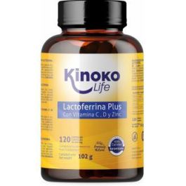 Lactoferrina Plus (500Mg Vitc,Zinc Y Vit D3 2000Iu) 120 Cap. Precio: 34.4999996. SKU: B1AAAMTZAS