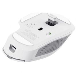 Ratón Inalámbrico por Bluetooth Trust Ozaa+/ Batería recargable/ Hasta 3200 DPI/ Blanco Ratón Inalámbrico por Bluetooth Trust Ozaa+/ Batería recargable/ Hasta 3200 DPI/ Blanco