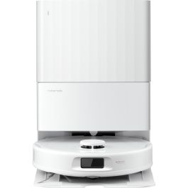 Roborock QR 598 Aspirador Robot Blanco con Autolimpieza y Potencia de Succión 8000 Pa, Depósito 2,7 L, Mopa Elevable