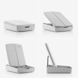 Espejo LED Plegable con Organizador de Maquillaje 3 en 1 Panomir InnovaGoods Espejo LED Plegable con Organizador de Maquillaje 3 en 1 Panomir InnovaGoods