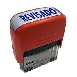 Colop Sello Printer C20 Formula " Revisado " Almohadilla E-20 14x38 mm Azul Precio: 5.59000035. SKU: B1ALZXV6B5