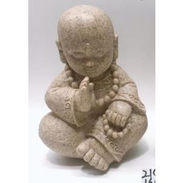 DKD Home Decor Figura de Monje Oriental de Resina Gris Claro, 13cm Largo, 20cm Alto, 15cm Ancho (Pack 2 Unidades) Precio: 14.69424. SKU: B1GQXFE7ZH