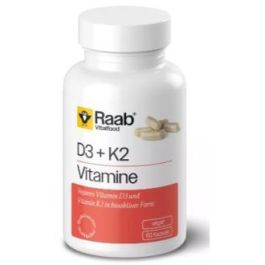 Raab Vitalfood Vitamina D3+K2 420mg 60 Cápsulas Veganas - Para Huesos, Músculos e Inmunidad Sin Gluten y Lactosa Precio: 15.4999999. SKU: B1KHWVWMT5