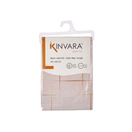Mantel rectangular Kinvara, estampado colores tierra, 140x240 cm (24 Unidades) Mantel rectangular Kinvara, estampado colores tierra, 140x240 cm (24 Unidades)