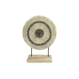 DKD Home Decor Decoración Balines Círculo Beige, Materiales: Albasia y Hierro, Dimensiones: 39x12x55 cm Precio: 49.7899996. SKU: S3039321