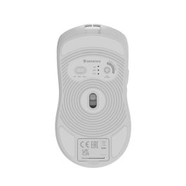 Genesis Zircon 500 Ratón Gaming Inalámbrico 10000 DPI Óptico Multiconexión RF 2.4GHz BT 5.0 USB-C Switches Kailh 79g
