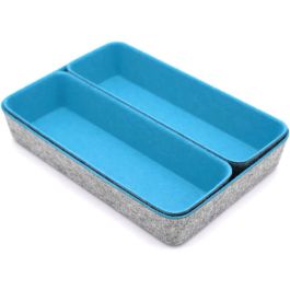 Confortime Set de 3 Organizadores de Fieltro 28 x 20.5 x 5.3 cm (6 Unidades)