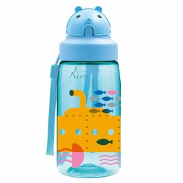 Botella de Agua Laken OBY Submarin Azul Aguamarina (0,45 L)