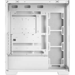 DeepCool CG580 White Torre PC ATX/Micro-ATX/ITX con Ventana Lateral y Vidrio Templado - Blanco