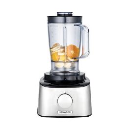 Kenwood Robot de Cocina Multipro Compact FDM301SS, 800W, 2.1L, Color Negro/Acero Inoxidable, con Licuadora 1.2L, Exprimidor y Accesorios (3 Discos)