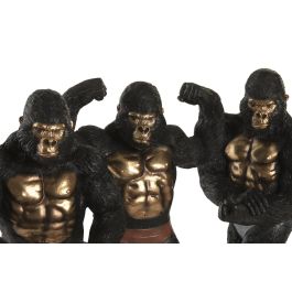 DKD Home Decor Figura Moderno Negro Dorado 12 x 30.5 x 20 cm (6 Unidades) Precio: 108.7306. SKU: B1FNVNKLJG