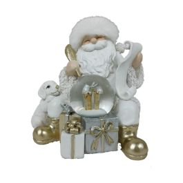 Figura Navidad Moderna DKD Home Decor 12 x 14 x 14 cm (2 Unidades) Figura Navidad Moderna DKD Home Decor 12 x 14 x 14 cm (2 Unidades)