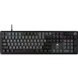 Corsair COR1701162256626 Teclado Mecánico Gaming K70 CORE RGB, Interruptores Lineales Red, Insonorización, Rueda Giratoria, Gris Precio: 126.50000055. SKU: B1BQ866QLE