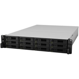 Synology RX1217RP Bastidor 2U Unidad de Expansión para Servidor NAS 12 Bahías (Sin Discos) Fuente Redundante