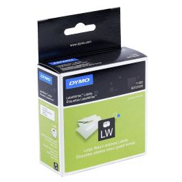 Dymo Etiquetas De Transferencia Termica Label Writer 11352, Negra Sobre Fondo Blanco, 25x54 mm, Etiquetas Grandes De Dirección Del Remitente. Rollo De 500 Ud. Precio: 12.50000059. SKU: BIXS0722520