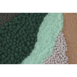 DKD Home Decor Cuadro Moderno Multicolor Mostaza Abstracto 4 x 80 x 60 cm (2 Unidades)