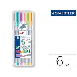 Rotulador Staedtler Triplus Fineliner My Pastel Estuche De 6 Unidades Colores Surtidos Precio: 7.49999987. SKU: BIX334 SB6CS1