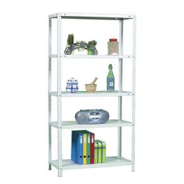 Simon Rack Estantería Comfort Plus 5/400 Blanca con Tornillos 5 Estantes 100kg por Estante 2000x1000x400mm