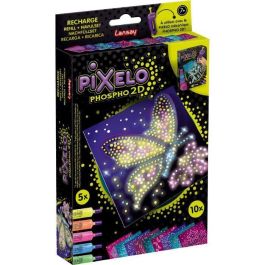 Lansay LAN3181860202869 Recambio Pixelo Phospho 2D - 10 Ilustraciones Fosforescentes para crear y brillar en la oscuridad - A partir de 7 años Lansay LAN3181860202869 Recambio Pixelo Phospho 2D - 10 Ilustraciones Fosforescentes para crear y brillar en la oscuridad - A partir de 7 años