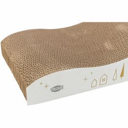Rascador para Gatos Trixie Blanco Oro 43,5 x 8 x 20 cm Navidad