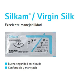 Sutura Silkam Black 2-0 Ds24 75 cm 12Ud Braun Precio: 34.6900004. SKU: B1GY4SB5YK