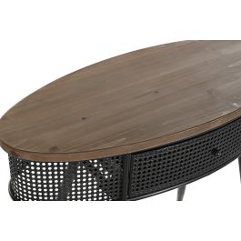 DKD Home Decor Consola Loft Negro Marron 39 x 78 x 90.5 cm