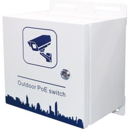 Ernitec Electra-M10-Outdoor Switch PoE Industrial Gestionado L2 de 10 Puertos, 200W, Exterior IP66