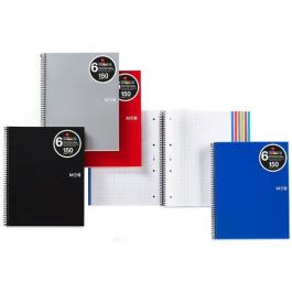 Bloc Miquelrius The Original Notebook 6 Micro.Tapa Pp A4 150H 70G Cuadric.5X5 Rojo (Set de 5) Precio: 43.49999973. SKU: B1HN6BDVGA