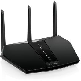 NETGEAR RAX30 Router WiFi 6 AX2400 Doble Banda (2.4/5GHz) 5-Stream, Gigabit Ethernet, Negro, de Sobremesa