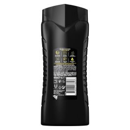 AXE Leather & Cookies Gel de Ducha 3 en 1 para Cuerpo, Cara y Cabello, Fragancia Amaderada y Fresca 400 ml