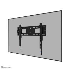 Neomounts WL30-750BL16 Soporte de Pared Fijo Reforzado para Pantallas de 42-86", hasta 125kg, VESA 100x100-600x400, Nivelación, Bloqueable, Color Negro