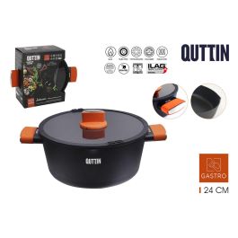 Cacerola 24 cm con tapa Gastro Quttin (6 Unidades) Precio: 144.68999952. SKU: B1K34ZBWCS