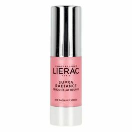 Lierac Supra-Radiance Sérum Contorno de Ojos Iluminador Anti-Ojeras y Bolsas, Corrige Arrugas y Unifica Tono de Piel 15 ml