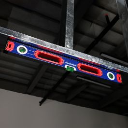 Workpro Nivel de Burbuja Magnético 60 cm Precisión 1 mm/m Base Aleación Aluminio